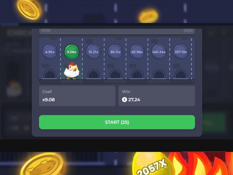 Regístrate en Jackpotcity para jugar al juego «Chicken Road»