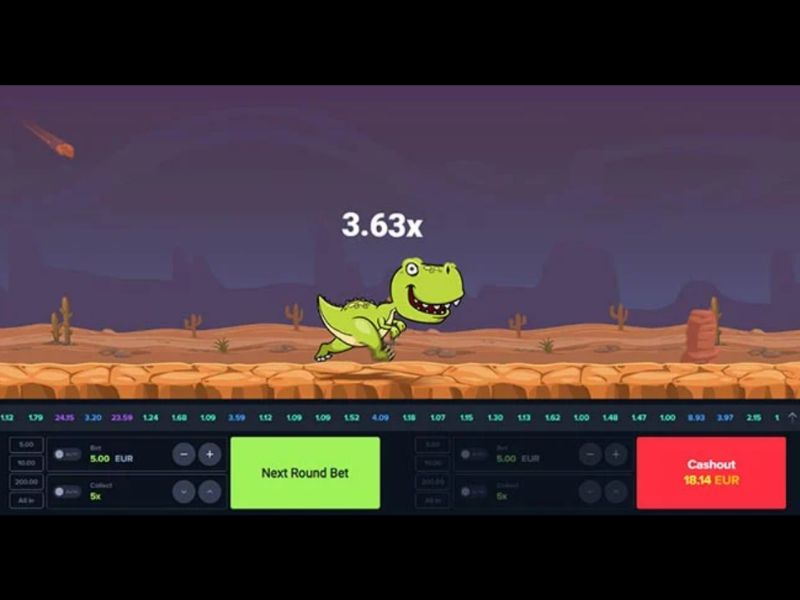 Wyniki gier Dino